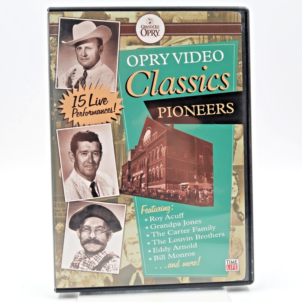 Opry Video Classics Pioneers DVD 2007 Roy Acuff Grandpa Jones Carter Family